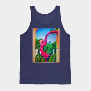 Strawberry Italian Wine Tank Top